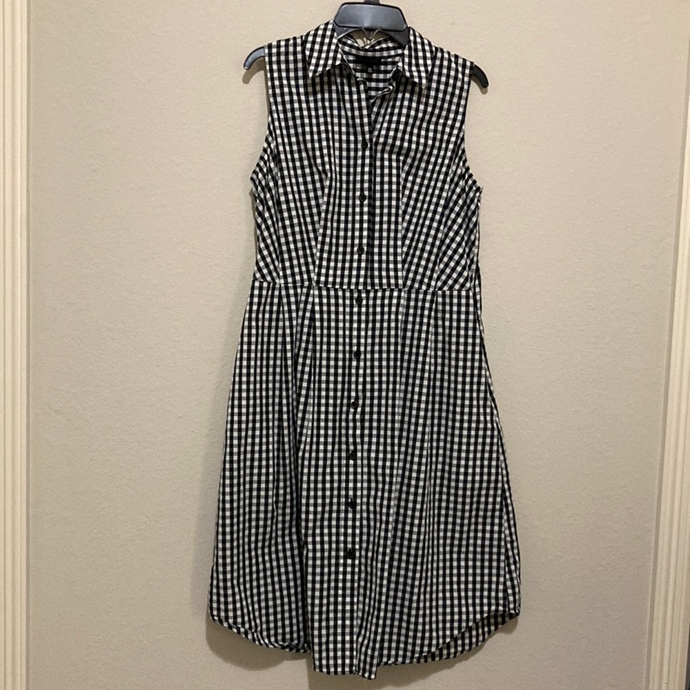 Who What Wear Plaid Dress